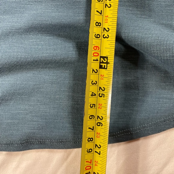 Maurices Slate Blue Ruched Yoke Tank Top - Picture 5 of 7